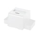 Dispensador De Servilletas Intercaladas Porta Sachet New Model Blanco Nobre