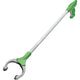 Pinza Recogedora Rotativa Aluminio Resistente Verde
