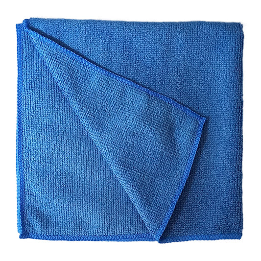 Pack 10 Paños Microfibra Absorbente 40x40 cm Azul