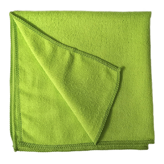 Pack 10 Paños Microfibra Absorbente 40x40 cm Verde