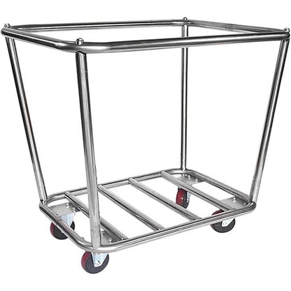 Carro para Lavandería Lona Azul