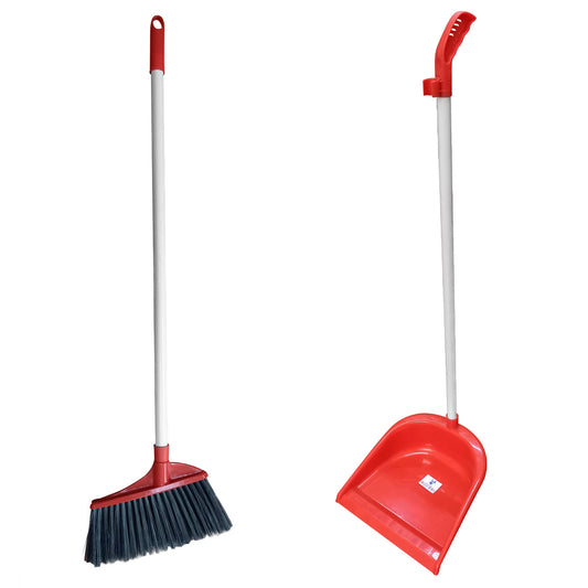 Juego Completo Pala y Escoba Rojo