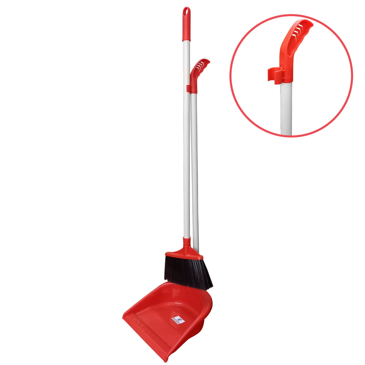 Juego Completo Pala y Escoba Rojo