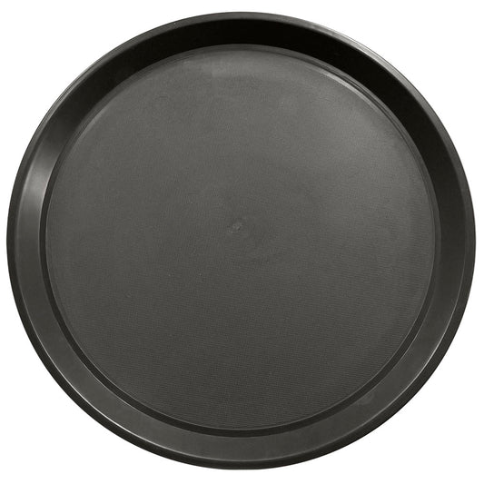 Bandeja Antideslizante Redonda Café Oscuro 41 cm