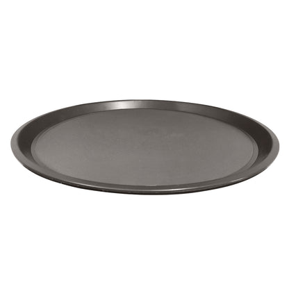 Bandeja Antideslizante Redonda Café Oscuro 35.5 Cm