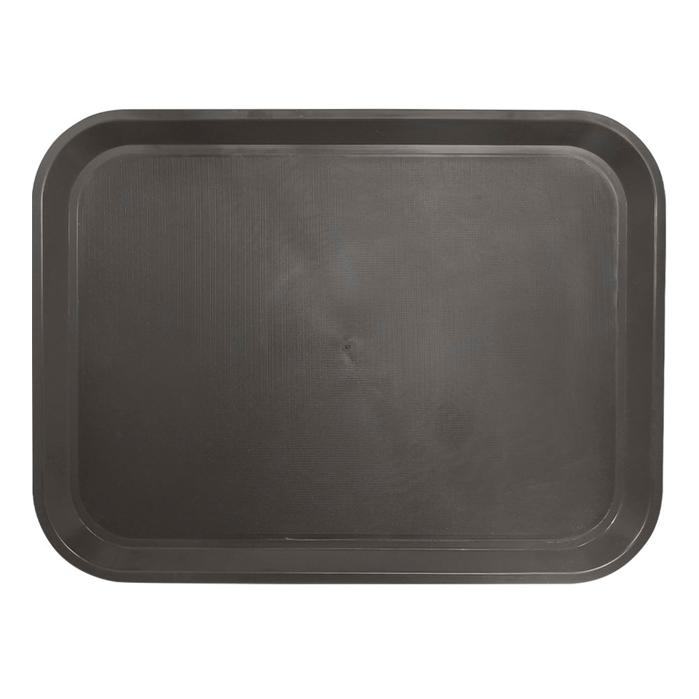 Bandeja Antideslizante Rectangular Café Oscuro 45.5x35.5 Cm