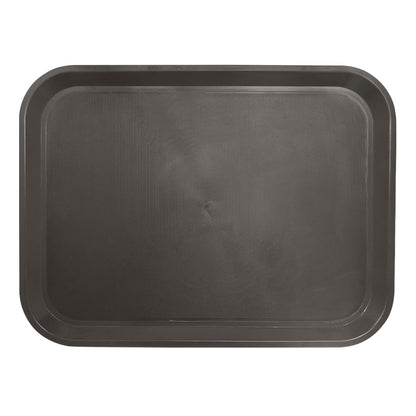 Bandeja Antideslizante Rectangular Café Oscuro 45.5x35.5 Cm