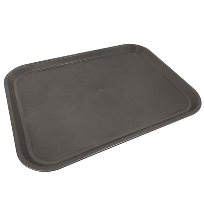 Bandeja Antideslizante Rectangular Café Oscuro 45.5x35.5 Cm