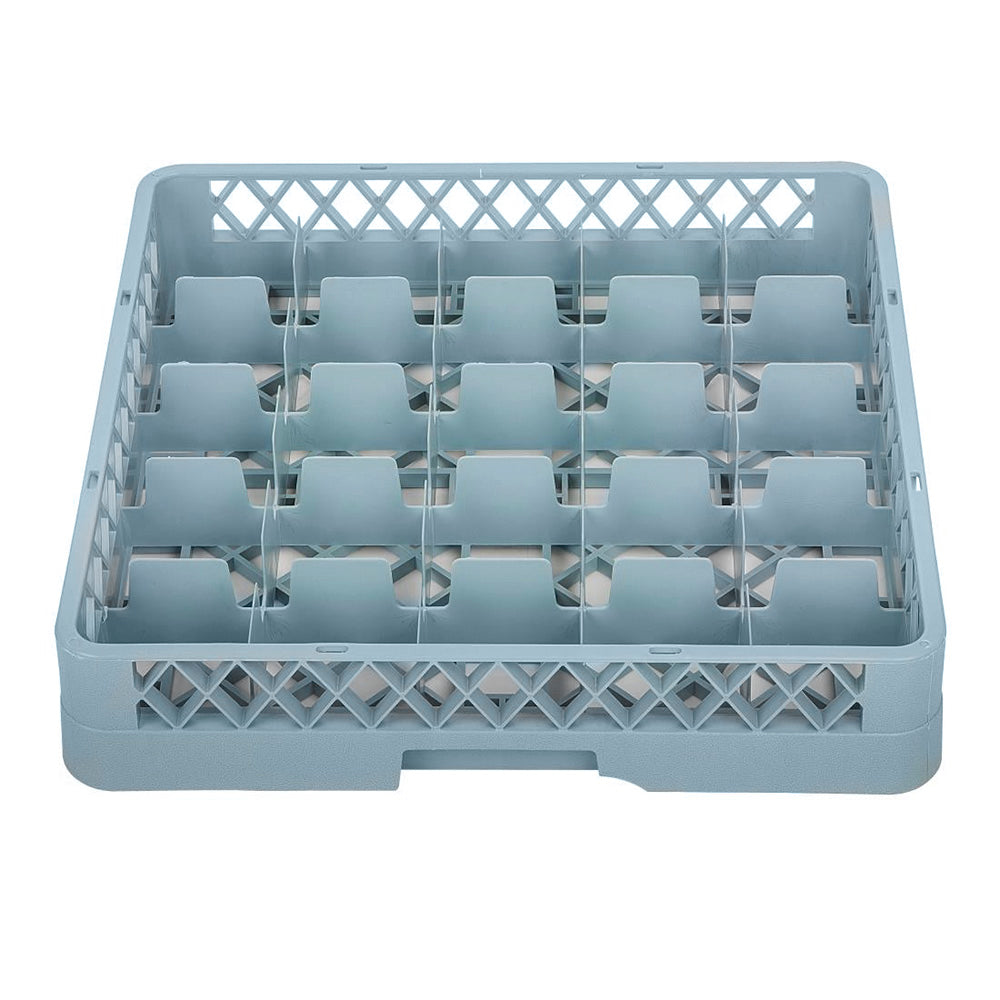 RACK 25 COMPARTIMIENTOS GRIS VASOS / TAZAS