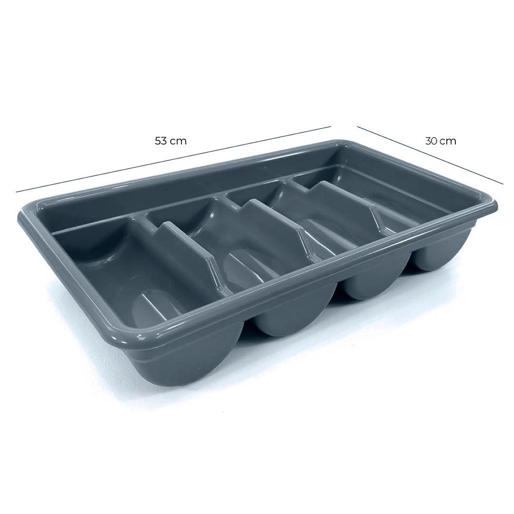 RACK PARA CUCHILOS / TENEDORES / CUCHARAS GRIS