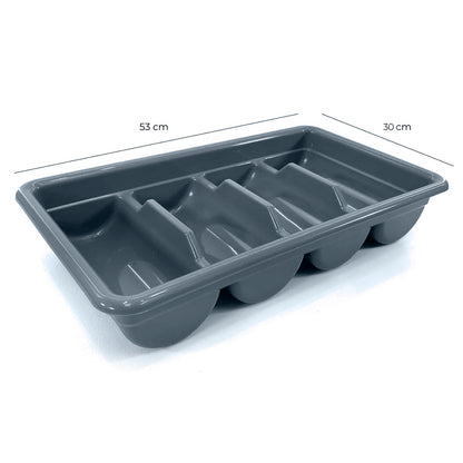 RACK PARA CUCHILOS / TENEDORES / CUCHARAS GRIS