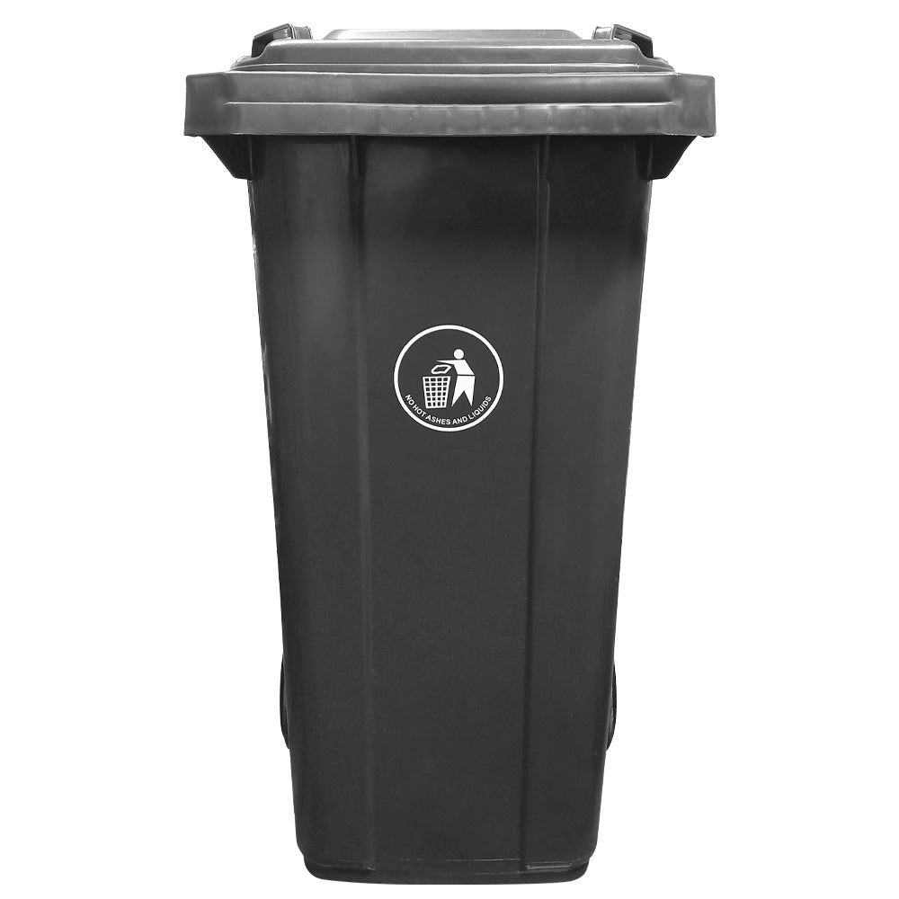 Contenedor de Basura Ecológico 120 Litros Gris Sin Pedal