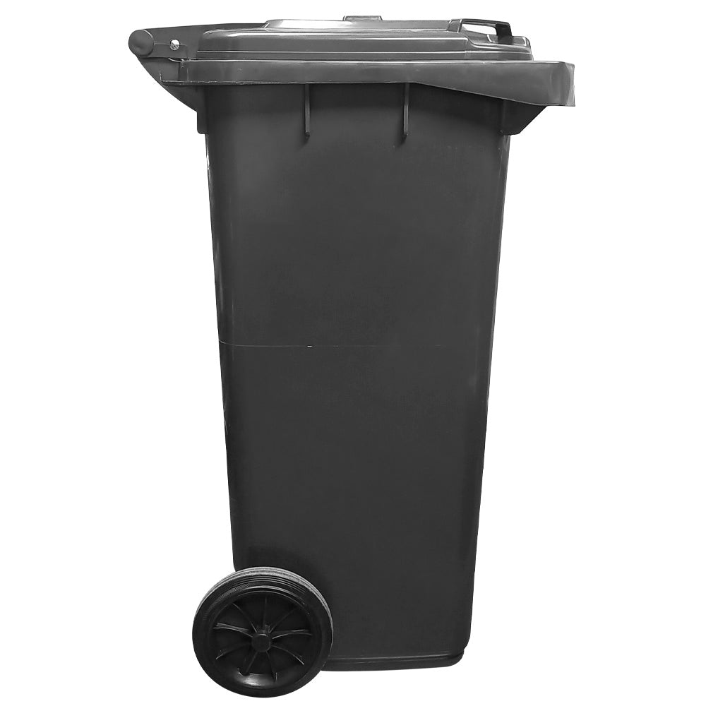 Contenedor de Basura Ecológico 120 Litros Gris Sin Pedal