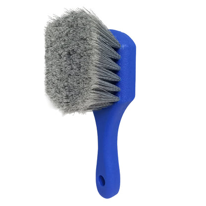 Cepillo Para Neumático Mango Corto Cerda Suave