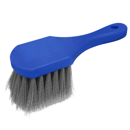 Cepillo Para Neumático Mango Corto Cerda Suave