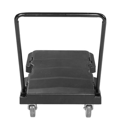 CARRO CARGA PLEGABLE NEGRO 227 KG (80,7X52,3X91)