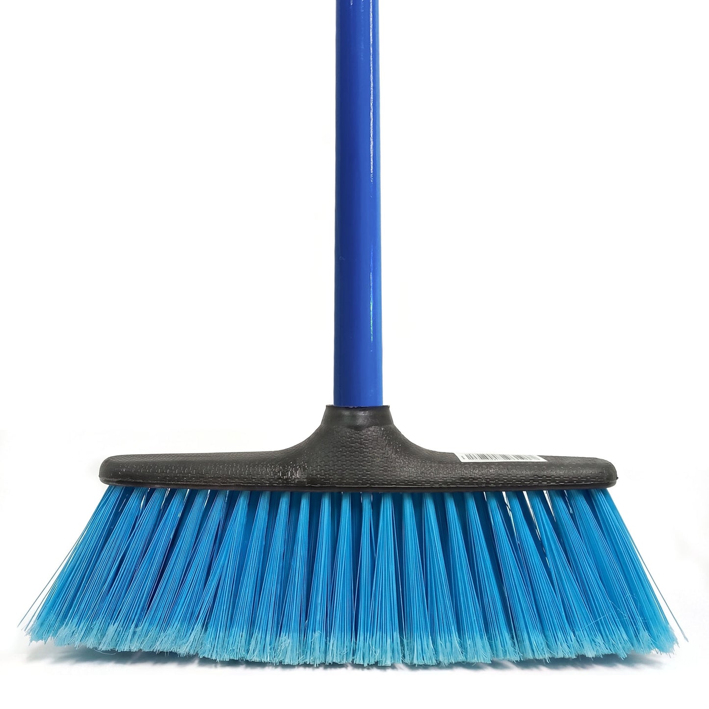 ESCOBA MULTIUSO ESTANDAR AZUL 8,5CM CON PALO DE MADERA DE 120*22MM