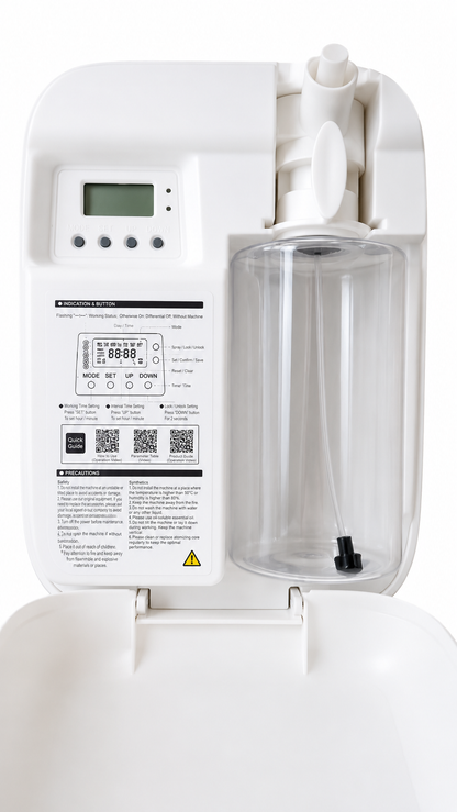 NEBULIZADORA DIFFUSER OVALADA LISA BLANCA