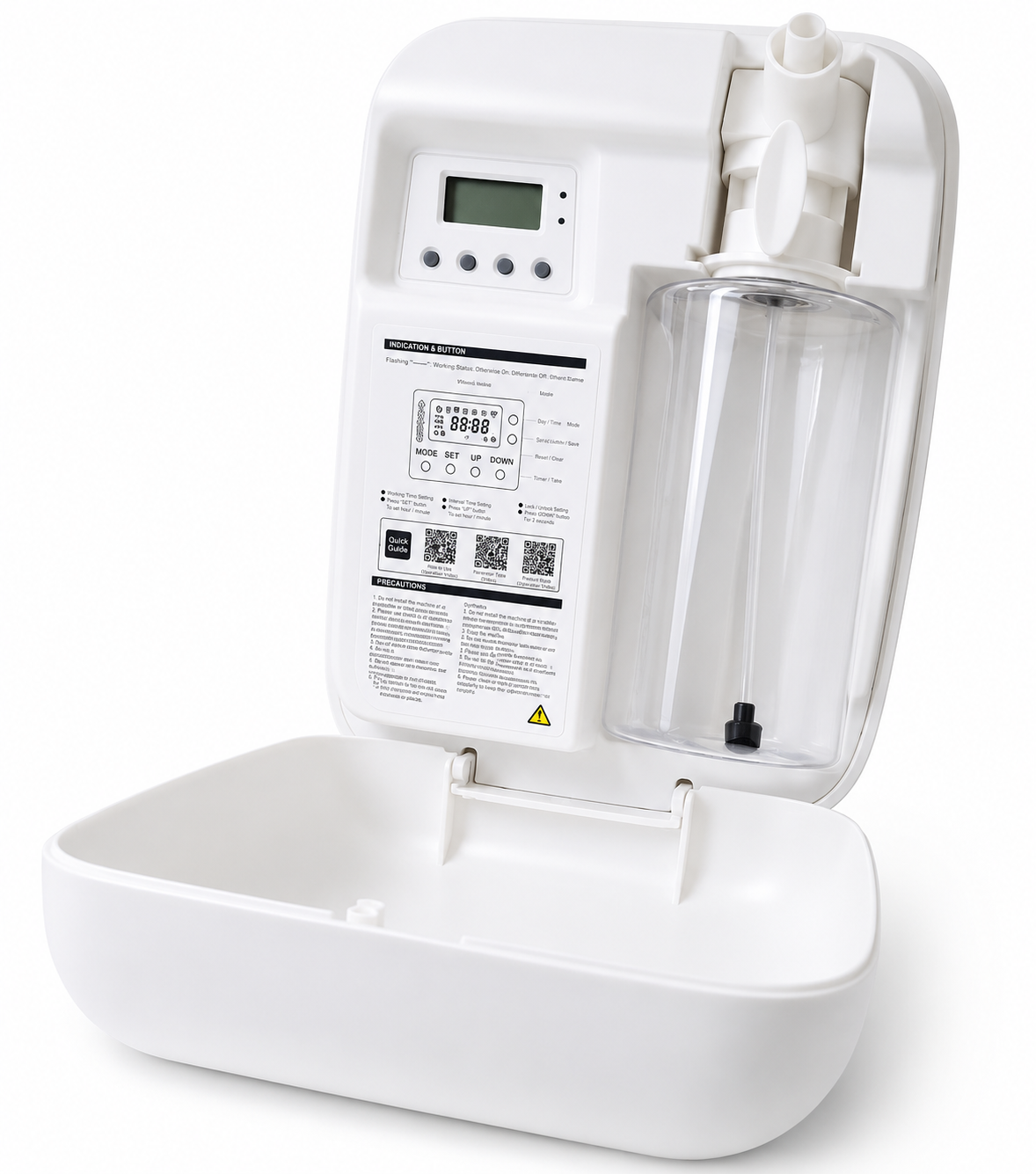 NEBULIZADORA DIFFUSER OVALADA LISA BLANCA