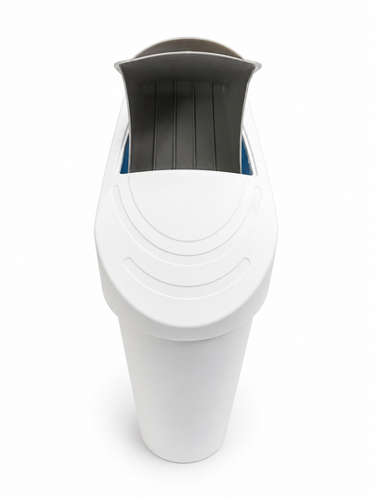 CONTENEDOR FEMENINO 20 LITROS BLANCO CON TAPA GRIS