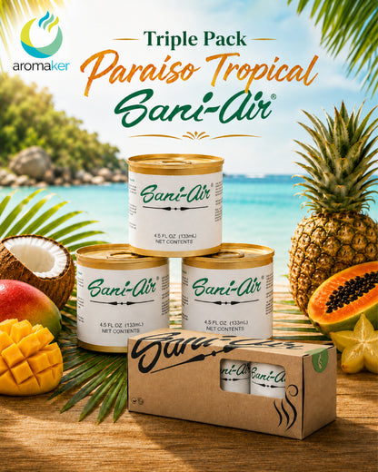 Triple Pack Paraíso Tropical Sani Air