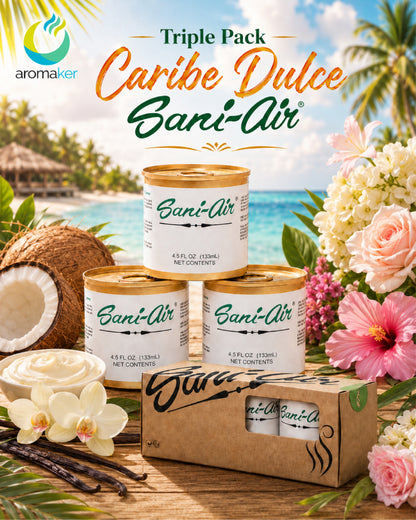 Triple Pack Caribe Dulce Sani Air