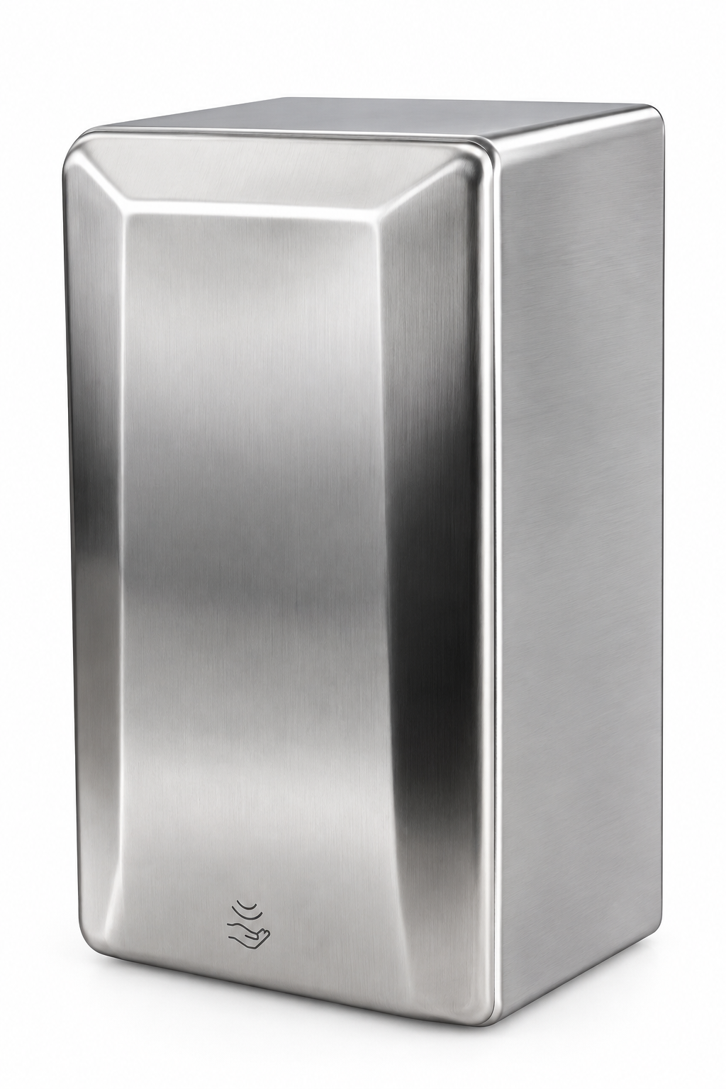 Secador De Manos Automático Con Sensor 1000W plateado