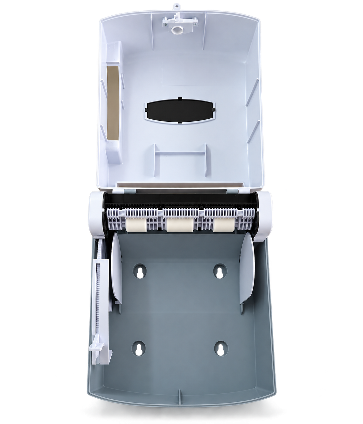 Dispensador De Papel Toalla Con Palanca Blanco