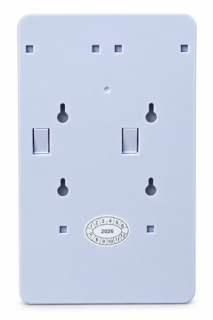 Dispensador Doble De Jabón Líquido Y Shampoo De Pared 700 Ml