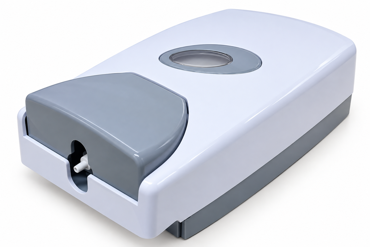 Dispensador de Jabón Líquido Manual de Pared Blanco