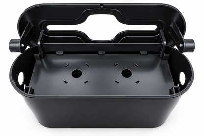 DISPENSADOR TOALLA INTERFOLIADA SOBREMESA PLÁSTICO NEGRO