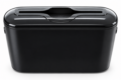 DISPENSADOR TOALLA INTERFOLIADA SOBREMESA PLÁSTICO NEGRO