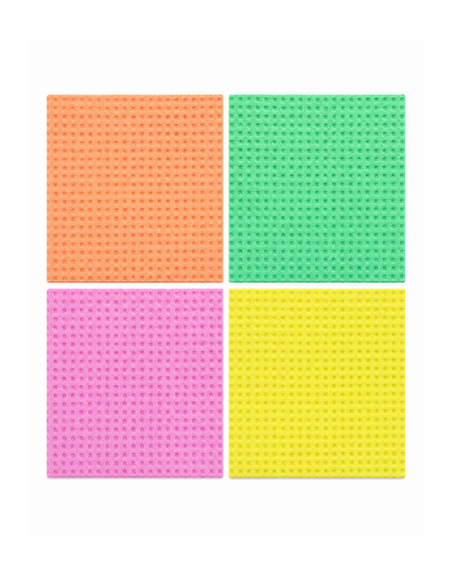 Pack 4 Paños Esponja de Celulosa 18 x 20 cm