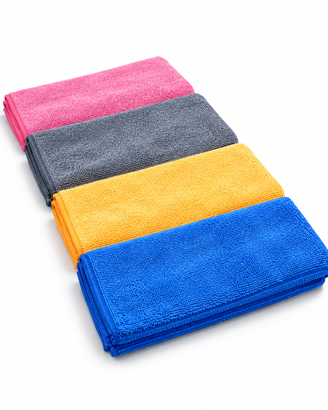 Pack 12 Paños de Microfibra 35 x 35 cm Colores Surtidos