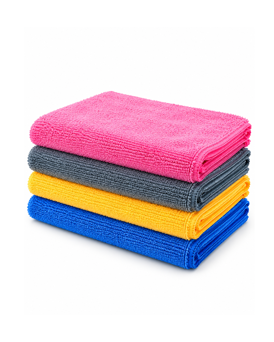 Pack 12 Paños de Microfibra 35 x 35 cm Colores Surtidos