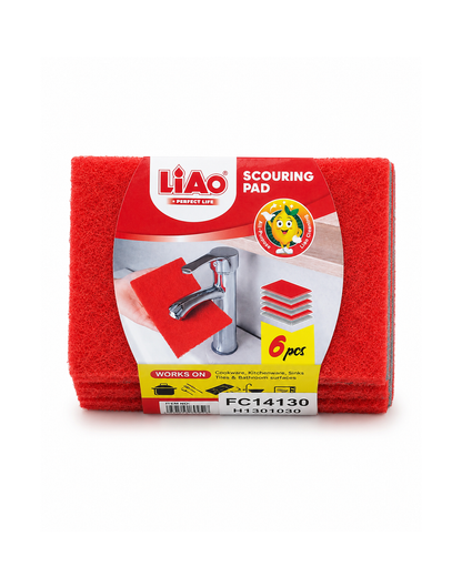 Pack 6 Esponjas Abrasivos Multiuso