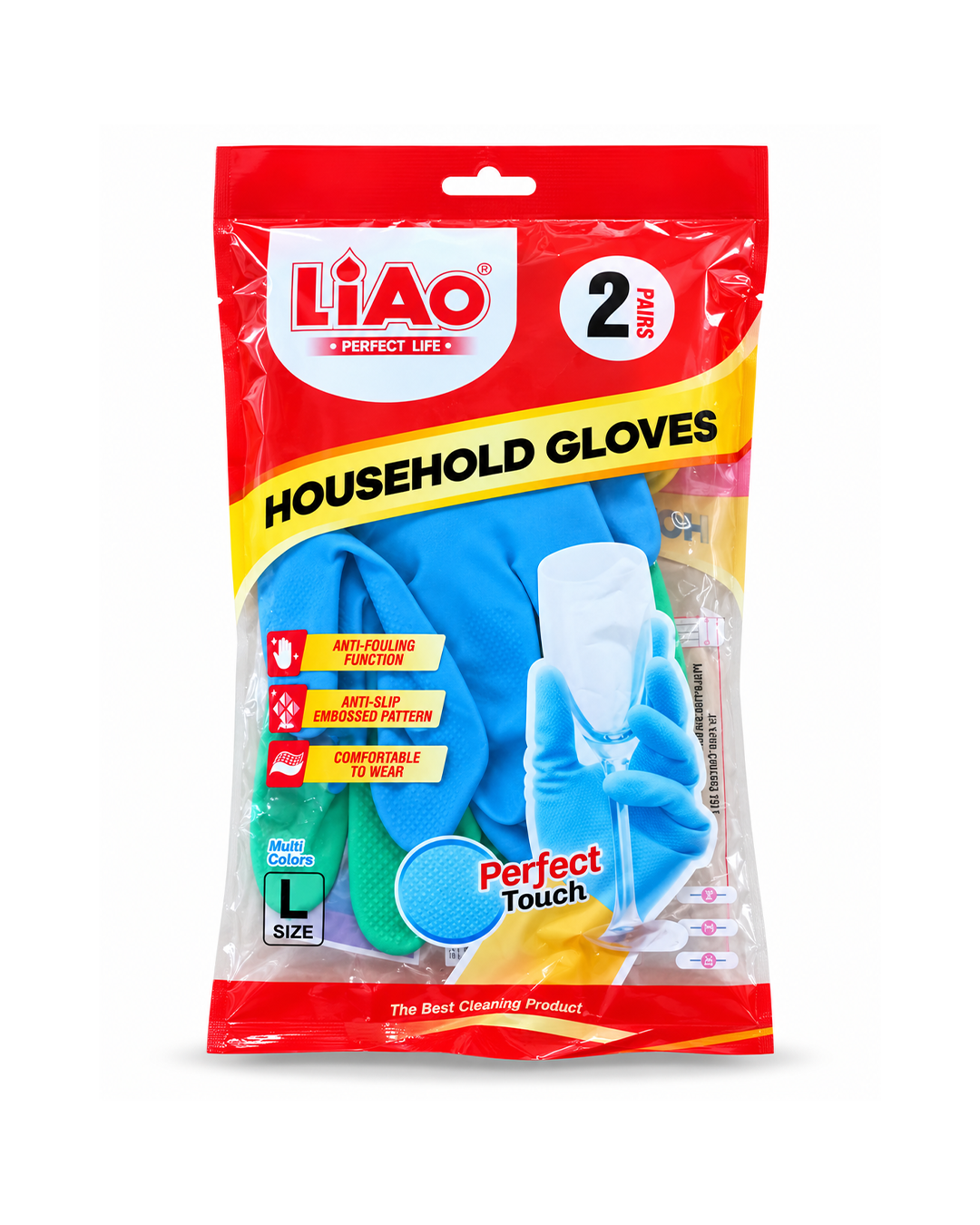 Guantes de Látex 2 pares 30x10 cm
