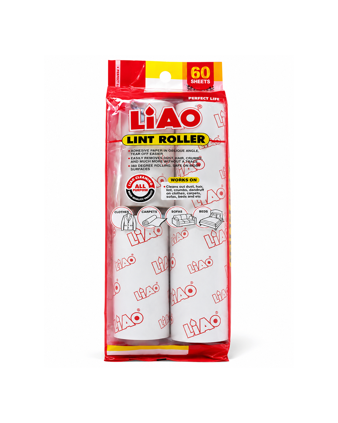 Limpiador de Pelusas con Respuestos de 60 Hojas