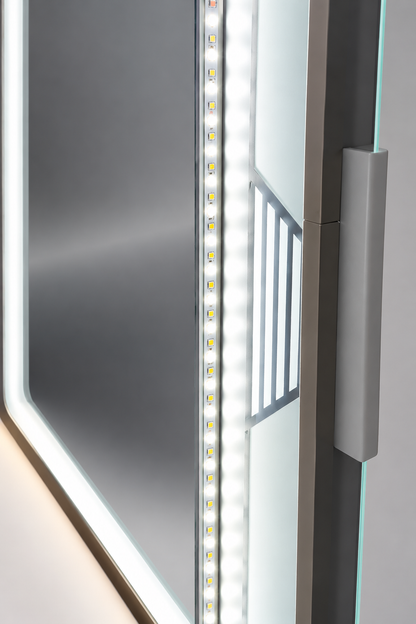Espejo LED con Luz Perimetral para Baño 60 x 80 cm