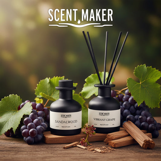 Pack Mikado Premium Dark – Sandal Wood + Vibrant Grape