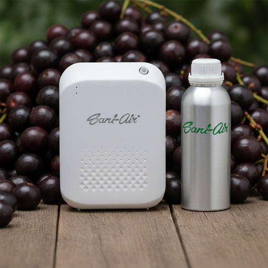 PACK AROMA + BOTELLA 500ML AROMA ACAI BERRY SANI AIR + NEBULIZADORA S