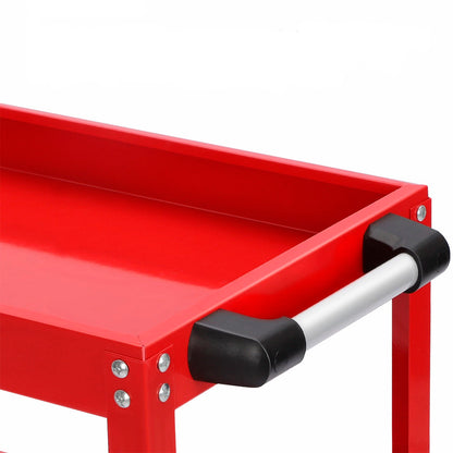 Carro Porta Herramientas 3 Niveles Rojo