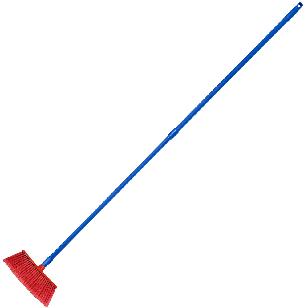 Pack Escobillón Rojo Multiuso 10,5 cm + Palo Telescópico Azul (82–150 cm)