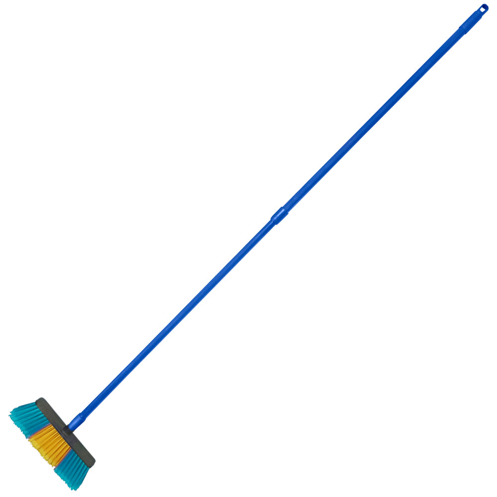 Pack Escobillón Azul Multiuso 8,5 cm + Palo Telescópico Azul (82–150 cm)
