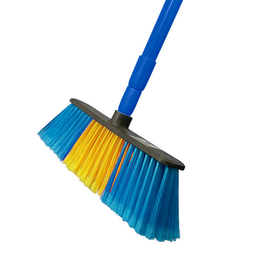 Pack Escobillón Azul Multiuso 8,5 cm + Palo Telescópico Azul (82–150 cm)