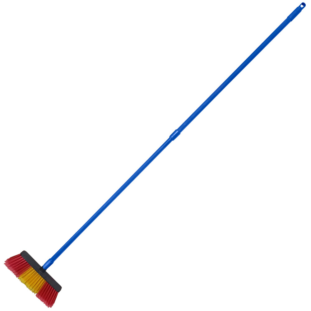 Pack Escobillón Rojo Multiuso 8,5 cm + Palo Telescópico Azul (82–150 cm)