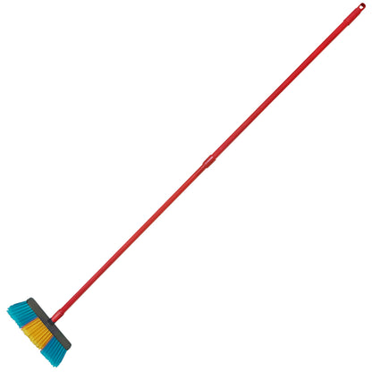 Pack Escobillón Azul Multiuso 8,5 cm + Palo Telescópico Rojo (82–150 cm)