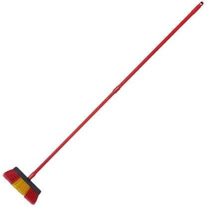 Pack Escobillón Rojo Multiuso 8,5 cm + Palo Telescópico Rojo (82–150 cm)