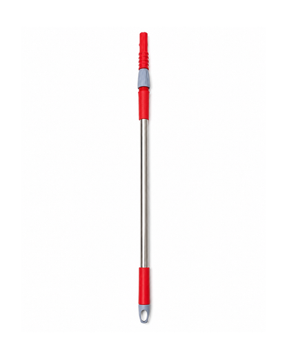 Limpiavidrios Rojo con Mango Telescópico