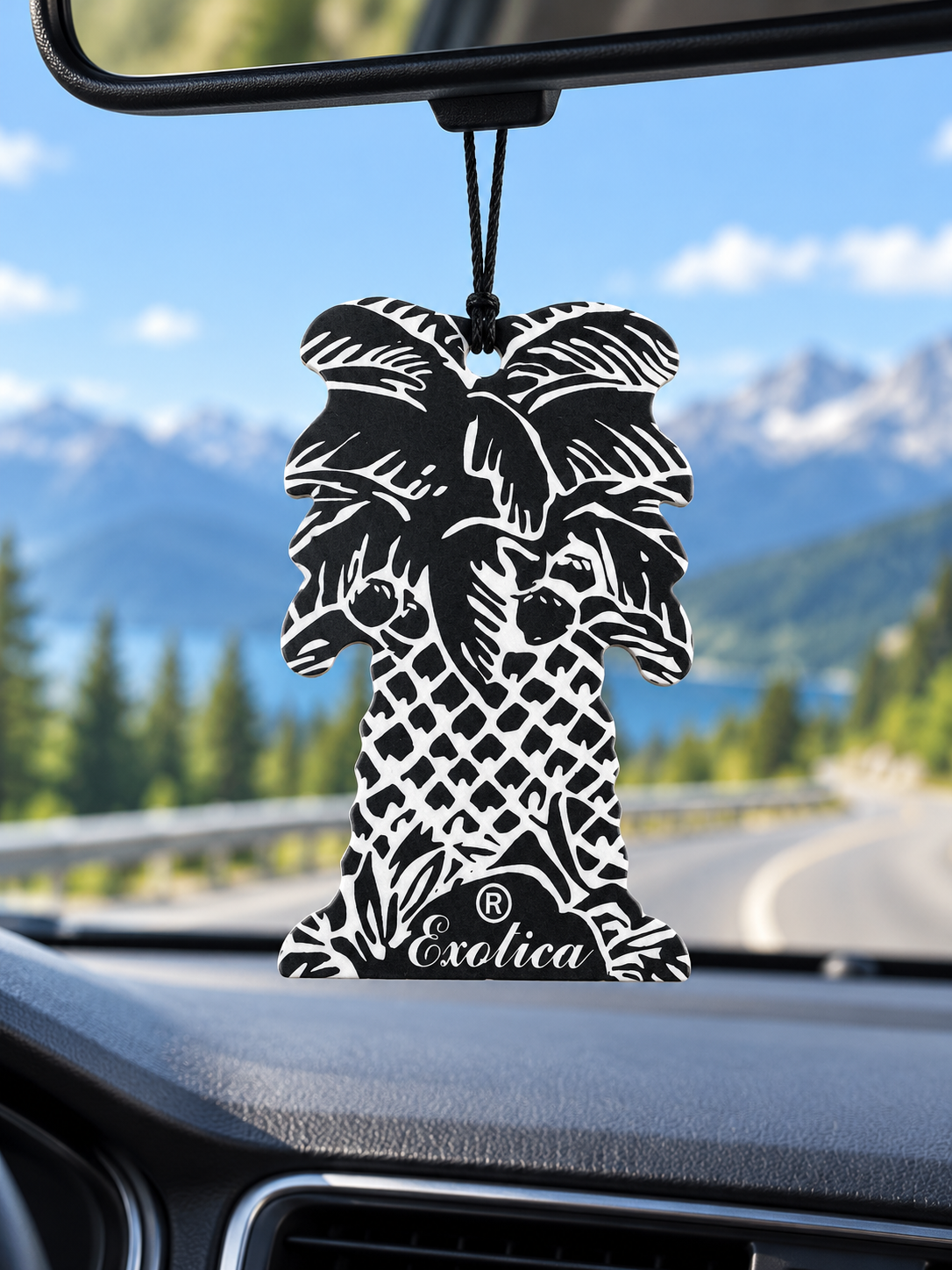 Pack 12 Unidades Aromatizante Palmera Exotica Ice para Auto